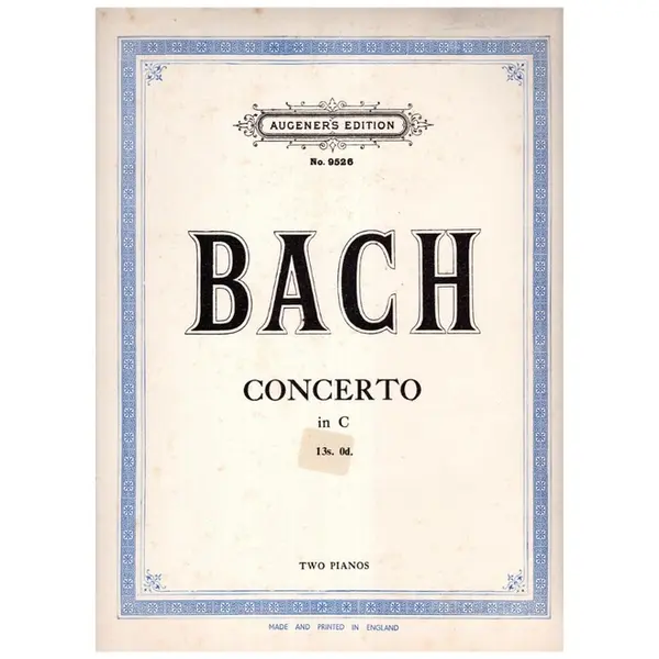 Concerto in C for two pianos