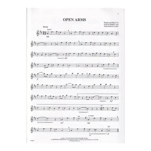 Hot Pop Hits  - Sax Alto