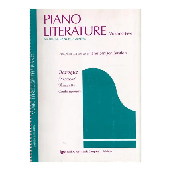 Piano Literature - Vol.5 - PROMOÇÃO!