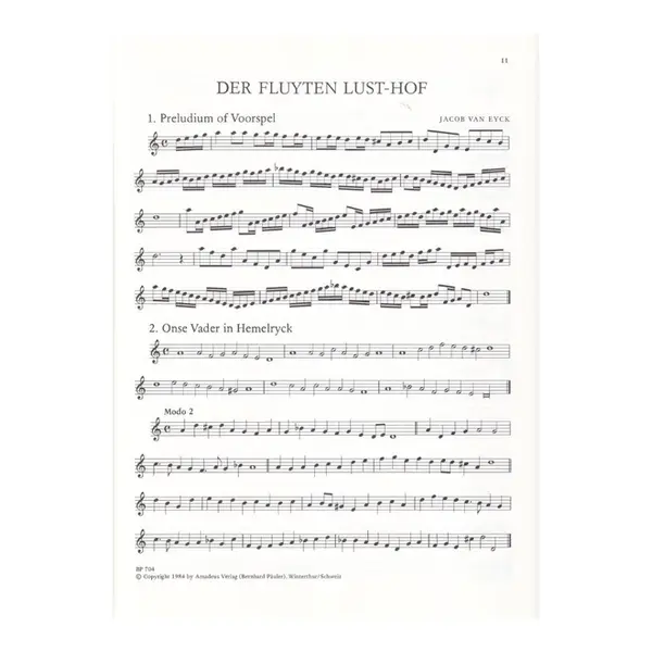 Der Fluyten Lust-hof Vol.I