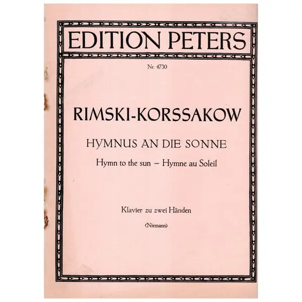 Hymnus an die Sonne