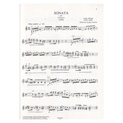 Sonata per chitarra