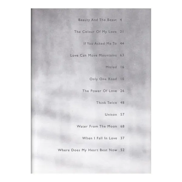 Celine Dion Songbook