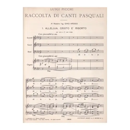 Raccolta Di Canti Pasquali
