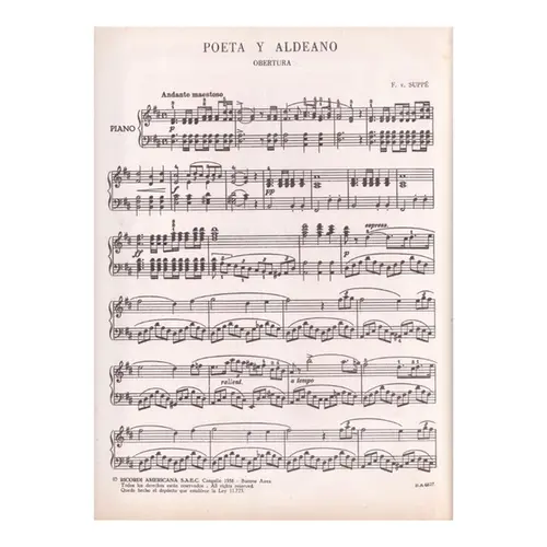 Poeta Y Aldeano - Obertura