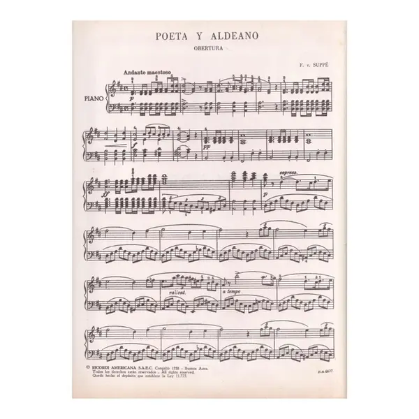 Poeta Y Aldeano - Obertura