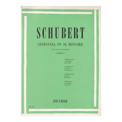Sinfonia In Si Minore (Piano)