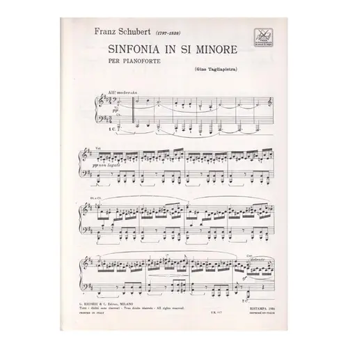 Sinfonia In Si Minore (Piano)