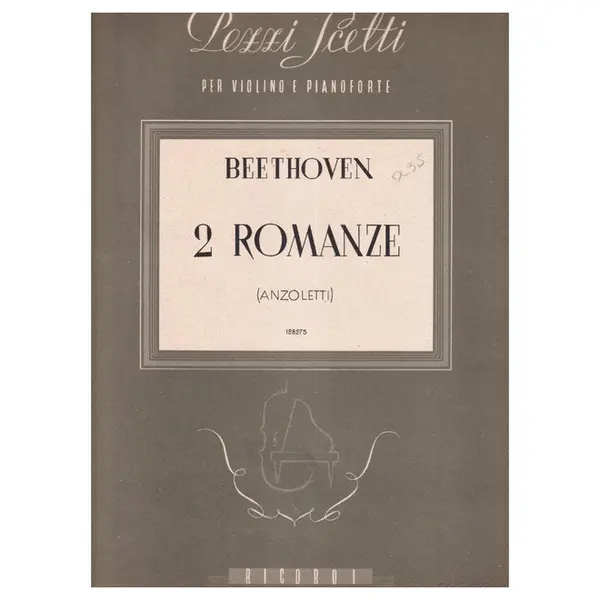 2 Romanze Op.40 E 50 Per Violino