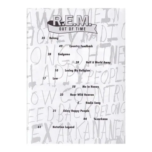 R.E.M - Out of Time - Guitar