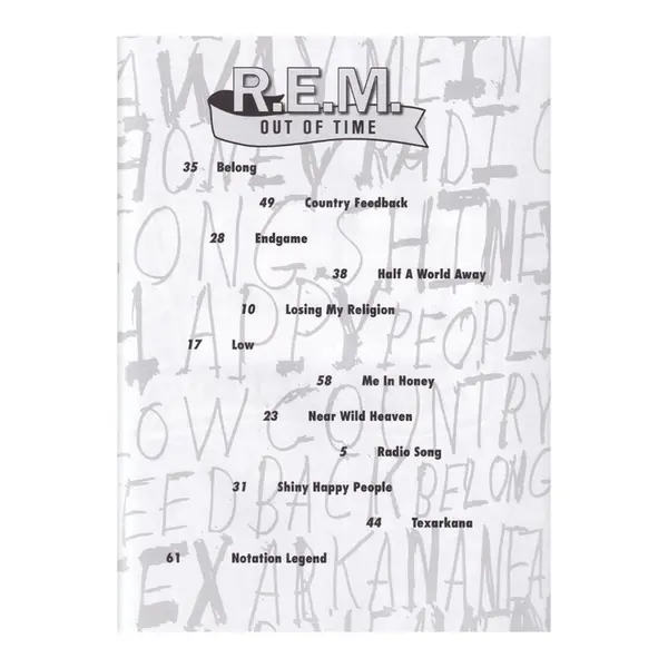 R.E.M - Out of Time - Guitar
