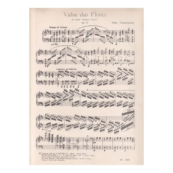 Valsa Das Flores Op.71 (Quebra-Noz