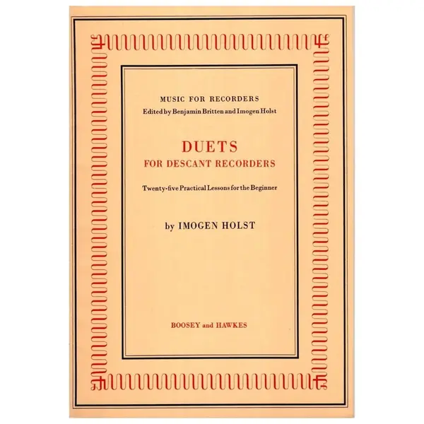 Duets for descant recorders
