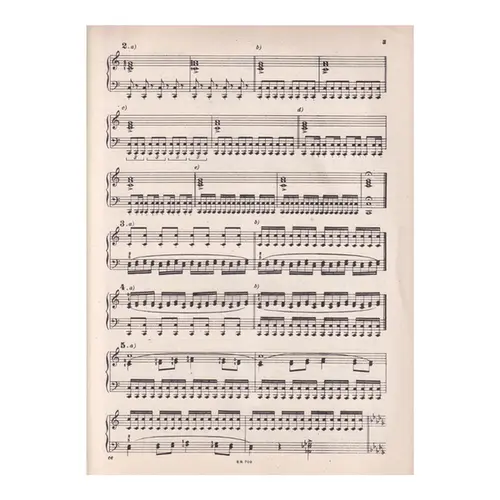 Escuela De Las Octavas Del Piano - Vol.1  (Edição Antiga)