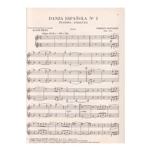 Dança Espanhola N.5
