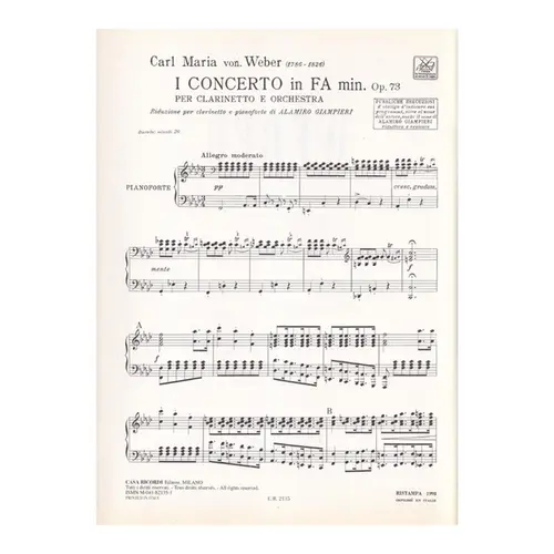 Concerto N.1 Op.73 Em Fa Menor