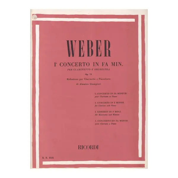 Concerto N.1 Op.73 Em Fa Menor