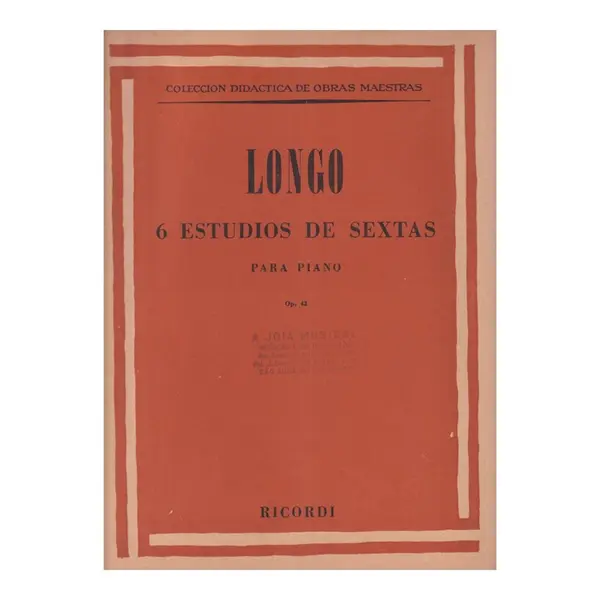 6 Estudios De Sextas - Op.42