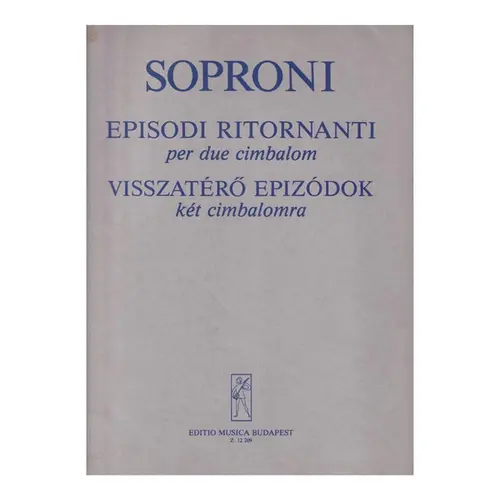 Episodi Ritornanti per due cimbalom