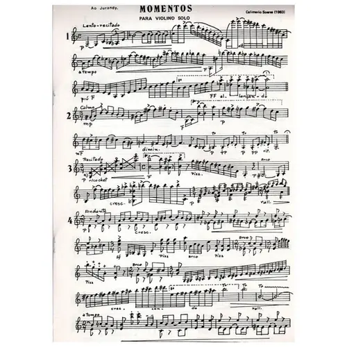 Momentos - violino solo