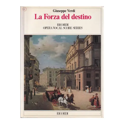 La Forza Del Destino - Vocal Score (Edição Antiga)