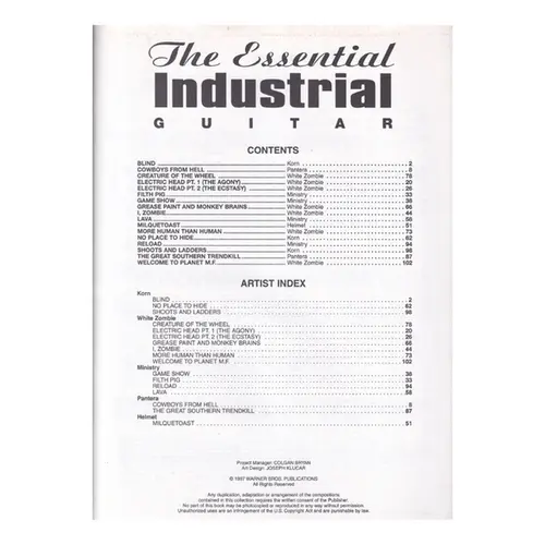The Essential Industrial Guitar