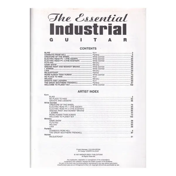 The Essential Industrial Guitar