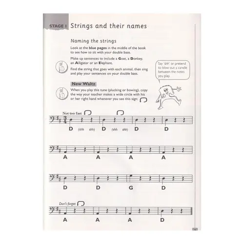 Essential String Method Book 1 - Double Bass