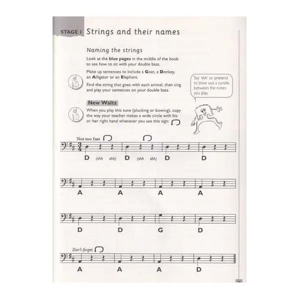 Essential String Method Book 1 - Double Bass