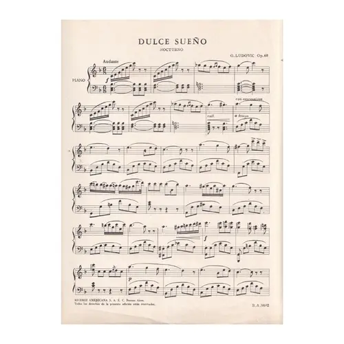 Dulce Sueno - Nocturno - Op.68