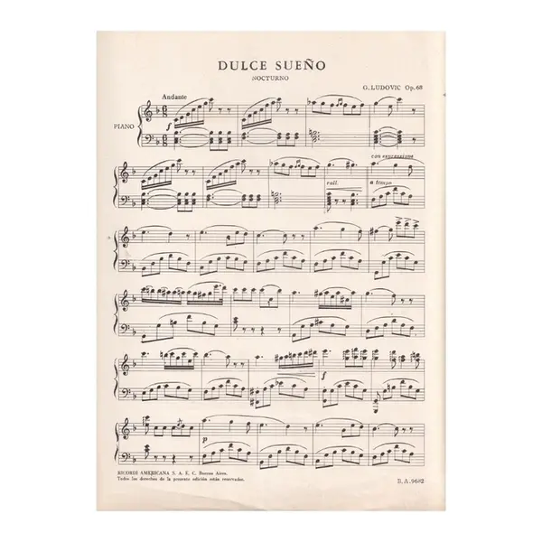 Dulce Sueno - Nocturno - Op.68