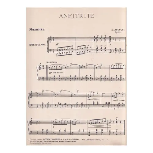 Anfitrite (Mazurka) - Op.221