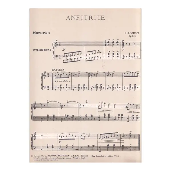 Anfitrite (Mazurka) - Op.221