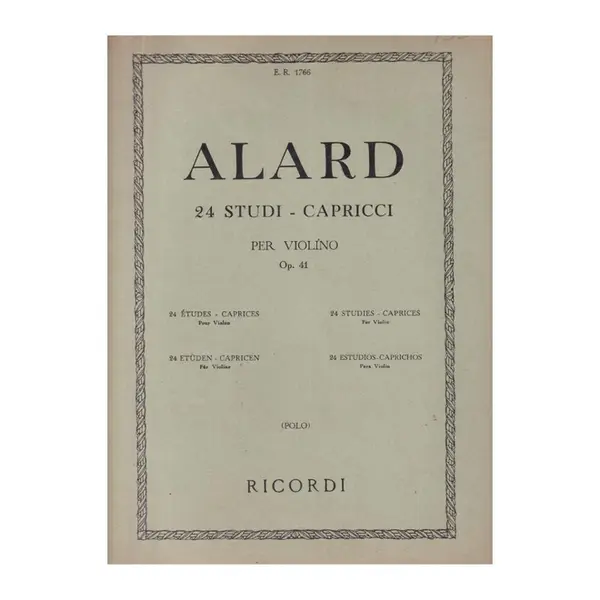 24 Studi-Capricci - Op.41  (Edição Antiga)