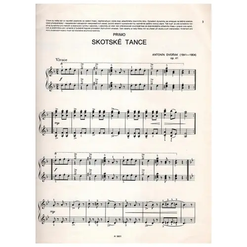 Skotske tance - Schottische Tanze