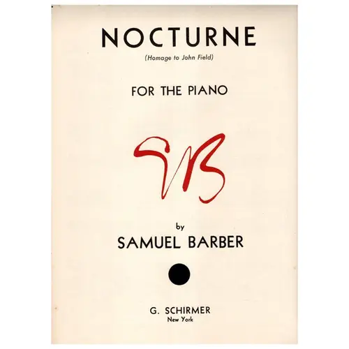 Nocturne for the piano op. 33