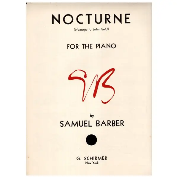 Nocturne for the piano op. 33