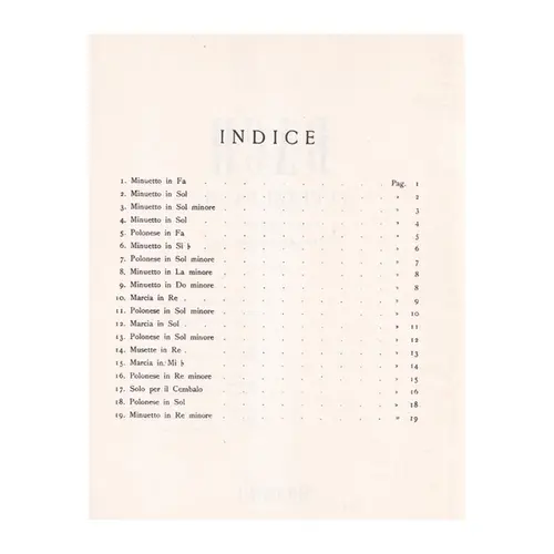 19 Pezzi Facili