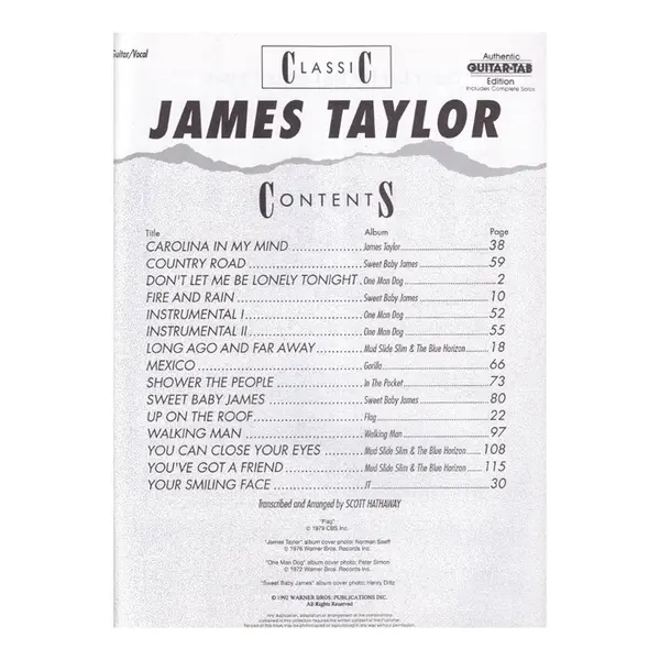 Classic James Taylor