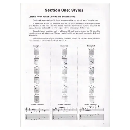 Classic Rock Guitar Styles - SEM CD