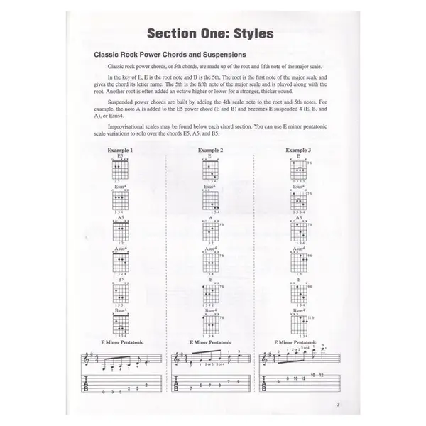 Classic Rock Guitar Styles - SEM CD