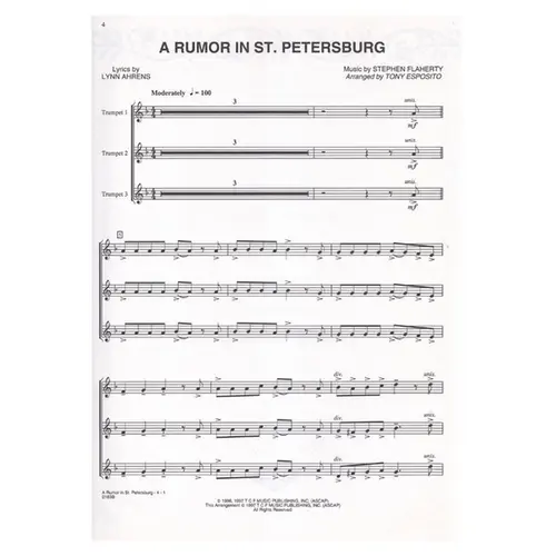 Anastasia - Trumpet