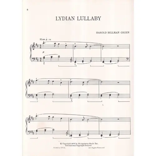 Lydian Lullaby