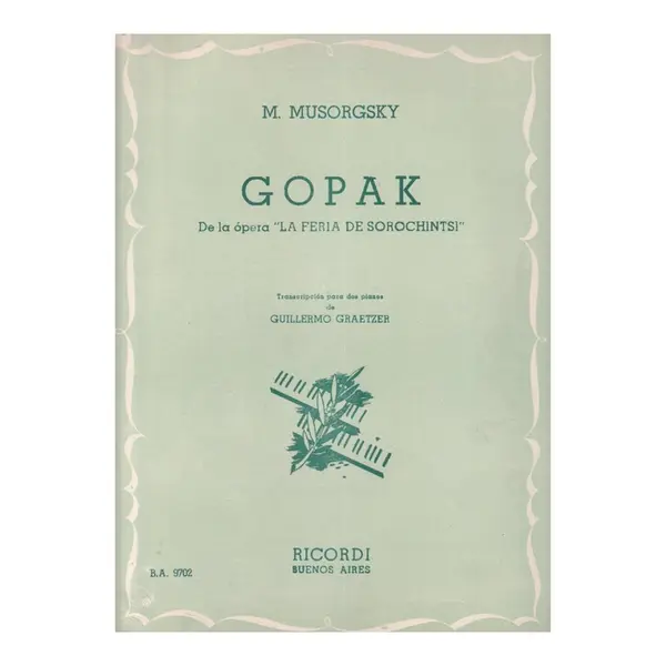 Gopak Da Opera Feira De Sor.  (Edição Antiga)