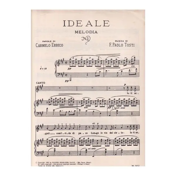 Ideale - Melodia