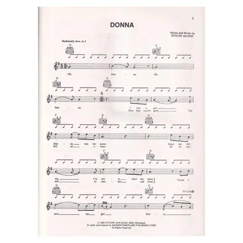 Best Of The 50'S and 60'S for Easy Guitar