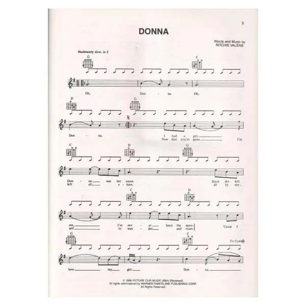 Best Of The 50'S and 60'S for Easy Guitar