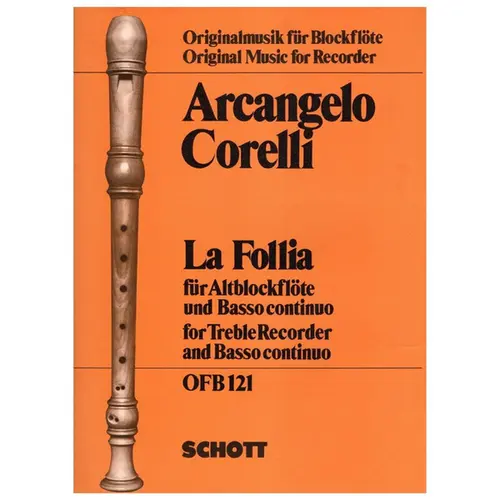 La Follia fur Altblockflote und Basso continuo