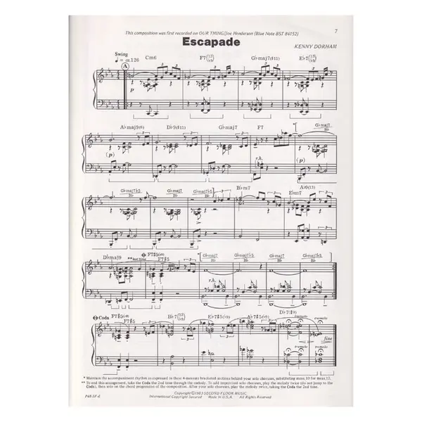 K.D 30 Compositions by Kenny Dorham