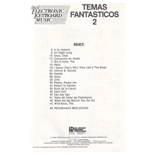 Temas Fantasticos 2